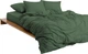 Комплект постельного белья Mirson Евро 200х220 см 009 Forest Green Soft Touch of Satin (2200011279879) - изображение 1