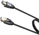 Patchcord Unitek Cat.8 SFTP RJ-45 (8P8C) 8 m Black (C18149AGY03-8M) - obraz 3