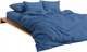 Комплект постельного белья Mirson Семейный 2x160х220 см 011 Navy Soft Touch of Satin (2200011281230) - изображение 1