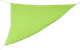 Żagiel przeciwsłoneczny Patio limonka 3.6 x 3.6 x 3.6 m (5904134473752) - obraz 1