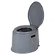 Переносний біотуалет Bo-Camp Portable Toilet на 7 літрів до 80 кг Сірий - зображення 1