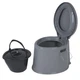 Переносний біотуалет Bo-Camp Portable Toilet на 7 літрів до 80 кг Сірий - зображення 4
