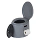Переносний біотуалет Bo-Camp Portable Toilet на 7 літрів до 80 кг Сірий - зображення 11