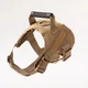 Шлейка для собак Fanxing Pet, тактический жилет с ручкой L коричневый (226L-KHAKI) - изображение 1