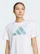 Спортивная футболка для бега женская Adidas Adi365 Running Essentials Brand Love JN6137 S Белая (4068807972018) - изображение 4