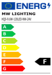 Profesjonalna tasma LED MW Lighting HQS 9.6 W/m 24V 120LED 4000K IP33 50m (5902135156940) - obraz 5