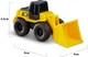 Набор спецтехники CAT Toys Official самосвал, погрузчик, бульдозер, трактор, экскаватор (82150) - изображение 3