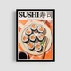 Постер Roomy "Sushi Set" Без рамки A4 (29.7x21 cm) - изображение 1
