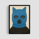 Постер Roomy "Cat Burglar" Черная рамка с глянцевым стеклом A4 (29.7x21 cm) - изображение 1