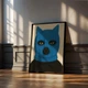 Постер Roomy "Cat Burglar" Черная рамка с глянцевым стеклом A4 (29.7x21 cm) - изображение 5