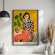 Постер Roomy "Green Gaze" Біла рамка з антибліковим склом A2 (59.4x42 cm.) - зображення 2