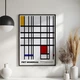 Постер Roomy "Cross Grid" Без рамки A1 (84.1x59.4 cm.) - зображення 2