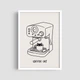 Постер Roomy "Coffee Cat" Черная рамка с глянцевым стеклом A1 (84.1x59.4 cm.) - изображение 6