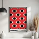 Постер Roomy "Red Eyes" Без рамки A4 (29.7x21 cm) - зображення 2