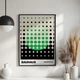 Постер Roomy "Dot Matrix" Черная рамка с антибликовым стеклом A4 (29.7x21 cm) - изображение 2