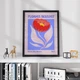Постер Roomy "Blue Bliss" Без рамки A3 (42x29.7 cm) - зображення 4