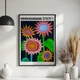 Постер Roomy "Kusama Flowerburst" Без рамки A1 (84.1x59.4 cm.) - изображение 2