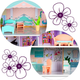 Дерев'яний будиночок для ляльок Ricokids 3-поверховий RK-878 (5903890623333) - зображення 6