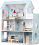 Drewniany domek dla lalek Ricokids 3-piętrowy RK-878 787801 (5903890623340) - obraz 3