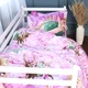 Простынь MirSon Евро 200x220 см 17-0791 Frozen pink Бязь (2200011426013) - изображение 4
