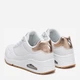 Женские кроссовки Skechers Uno 177094 WHT 5903419953118 38 (8US) 25 см Белые (5903419953255) - изображение 3