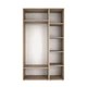 Шкаф распашной комбинированный №12 ART IN HEAD Light 1200x500x2200 Дуб Сонома (LTK01213000000) - изображение 3