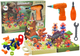 Klocki konstrukcyjne 3D LeanToys Dinozaury z wiertarką do rozkręcania 17929 (5905991007791) - obraz 2