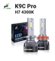 Автолампы DAWN KNIGHT K9C Pro H7 4300K 65W с обманкой (Canbus), комплект 2 шт - изображение 1