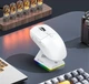 Мышка ATTACK SHARK X6 White + Зарядная станция RGB (Сенсор PAW3395, 65 часов на одном заряде) - изображение 6