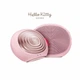 Электронная ультразвуковая термощетка для лица GESKE Sonic Thermo Facial Brush 5в1 by Hello Kitty розовая - изображение 3