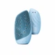 Очищающая щетка для лица GESKE Sonic Thermo Facial Brush&Face-Lifter 8в1 аквамариновая - изображение 3
