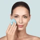 Щетка для лица GESKE Facial Brush 4в1 с держателем бирюзовая - изображение 2