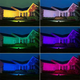 Светодиодный SMART LED прожектор портативный RGB прожектор разноцветный (6694) - изображение 5
