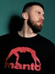 Футболка MANTO t-shirt VIBE 25 black-red XL - изображение 3