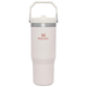 Термокружка для чая и кофе Stanley IceFlow Flip Straw Tumbler 0,89л. | Rose quartz - изображение 1