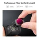 Набор магнитных фильтров K&F Concept UV+ CPL+ ND16&CPL+ ND32&CPL+ ND64&CPL+ ND256&CPL для DJI Osmo Pocket 3 (SKU.2149) - изображение 3