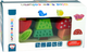 Zestaw drewnianych klocków Lean Toys Bird Tree Column 9 elementów (5905323214392) - obraz 2