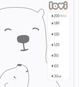 LOVI Торбинки для зберігання молока 25 шт. Buddy bear 12/208 5903407122083 - зображення 2