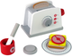 Zestaw do zabawy dla dzieci Lean Toys Toster drewniany z akcesoriami (5905323214538) - obraz 4