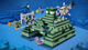 Конструктор Minecraft Подводная крепость 1122 деталей Майнкрафт MineWorld My World 81081 - изображение 10