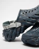 Мужские кроксы сабо Crocs Echo Marbled Clog 208454-0LE 39-40 (7M) 25 см Black Sand/Multi синие (12130039) - изображение 7