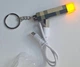 Брелок фонарик для ключей "Майнкрафт" (USB зарядка) Майнкрафт наключник на аккумуляторе пиксельный факел (Minecraft) - изображение 11