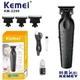 Машинка для стрижки Kemei KM-2299 аккумуляторная, с USB зарядкой триммер и 3 сменные насадки для волос и бороды - изображение 3