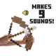 Minecraft Bow and Arrow with Sound Effects Лук зі стрілою Minecraft - изображение 3
