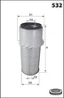Фильтр воздуха Mecafilter FA3437 Mecafilter (FA3437) - изображение 1