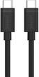 Kabel Unitek USB Type-C - USB Type-C 3.2 Gen 1 PD 100 W 2 m Black (Y-C477BK01-2M) - obraz 1