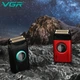 Электробритва VGR V-377 RED шейвер, двойное лезвие, регулировка мощности 7000-9000 RPM, LED display - изображение 5