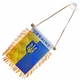 Вымпел в авто Ukraine (12*8 см) с присоской - изображение 2