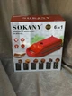Мультимейкер 6 в 1 Sokany SK-BBQ-836 орешница бутербродница мультипекарь двусторонний 700 Вт - изображение 3