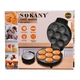 Кексница электрическая SOKANY SK-08004 на 7 маффинов 1000 Вт, Электрическая кексница для приготовления маффинов, Удобная форма для выпечки кексов - изображение 12
